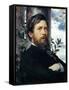 Self Portrait, 1873-Arnold Bocklin-Framed Stretched Canvas