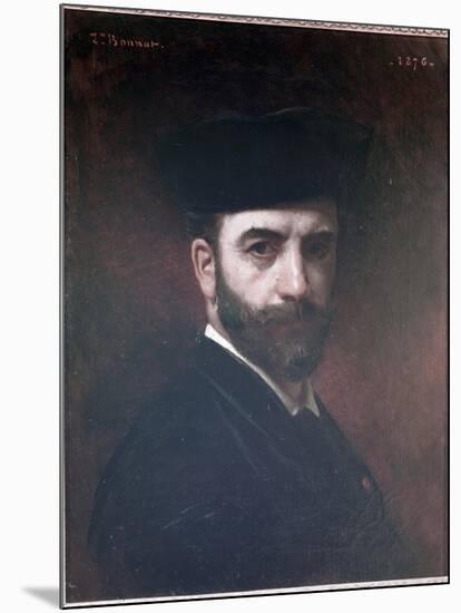 Self Portrait, 1876-Leon Joseph Florentin Bonnat-Mounted Giclee Print