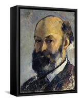 Self-Portrait, 1879-1882-Paul Cézanne-Framed Stretched Canvas