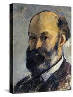 Self-Portrait, 1879-1882-Paul Cézanne-Stretched Canvas