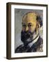 Self-Portrait, 1879-1882-Paul Cézanne-Framed Giclee Print