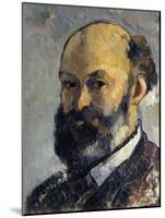 Self-Portrait, 1879-1882-Paul Cézanne-Mounted Giclee Print