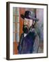 Self Portrait, 1879-Paul Cézanne-Framed Giclee Print