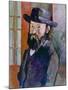 Self Portrait, 1879-Paul Cézanne-Mounted Giclee Print