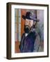 Self Portrait, 1879-Paul Cézanne-Framed Giclee Print