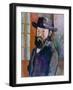 Self Portrait, 1879-Paul Cézanne-Framed Giclee Print