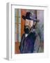 Self Portrait, 1879-Paul Cézanne-Framed Giclee Print