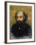 Self-Portrait, 1880-1881-Paul Cézanne-Framed Giclee Print