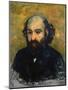 Self-Portrait, 1880-1881-Paul Cézanne-Mounted Giclee Print