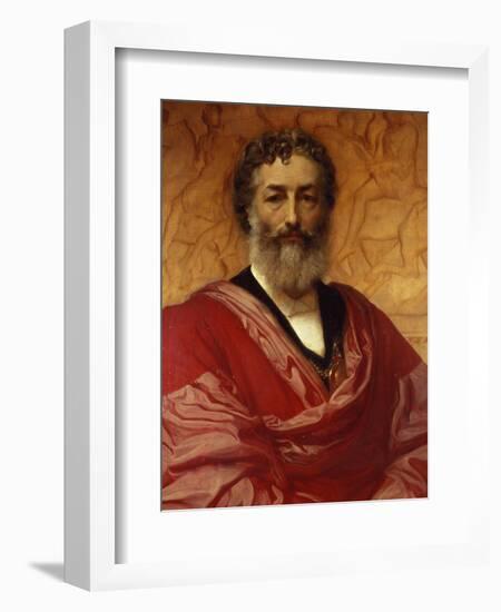 Self Portrait, 1880-Frederick Leighton-Framed Giclee Print