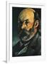 Self-Portrait, 1880-Paul Cézanne-Framed Giclee Print