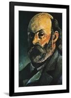 Self-Portrait, 1880-Paul Cézanne-Framed Giclee Print