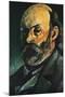 Self-Portrait, 1880-Paul Cézanne-Mounted Giclee Print