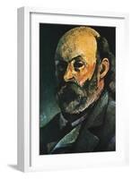 Self-Portrait, 1880-Paul Cézanne-Framed Giclee Print