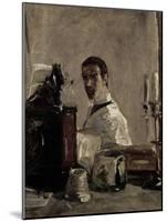 Self Portrait, 1880-Henri de Toulouse-Lautrec-Mounted Giclee Print