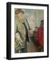 Self portrait, 1883-Christian Krohg-Framed Giclee Print