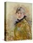 Self Portrait, 1885-Berthe Morisot-Stretched Canvas