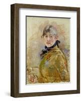 Self Portrait, 1885-Berthe Morisot-Framed Giclee Print