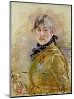 Self Portrait, 1885-Berthe Morisot-Mounted Giclee Print