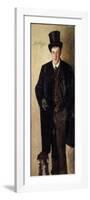 Self-Portrait, 1885-Kalle (1865-93) Lochen-Framed Premium Giclee Print