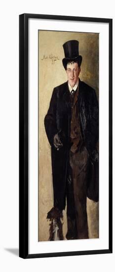 Self-Portrait, 1885-Kalle (1865-93) Lochen-Framed Premium Giclee Print