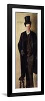 Self-Portrait, 1885-Kalle (1865-93) Lochen-Framed Premium Giclee Print