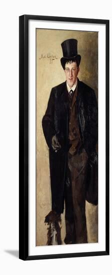 Self-Portrait, 1885-Kalle (1865-93) Lochen-Framed Premium Giclee Print