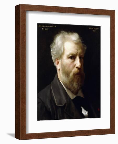 Self Portrait, 1886-William Adolphe Bouguereau-Framed Giclee Print