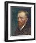 Self-Portrait, 1887 (Oil on Board)-Vincent van Gogh-Framed Giclee Print