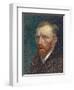 Self-Portrait, 1887 (Oil on Board)-Vincent van Gogh-Framed Giclee Print