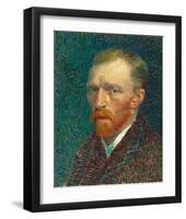 Self Portrait, 1887-Vincent van Gogh-Framed Art Print