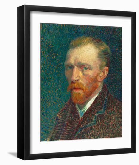 Self Portrait, 1887-Vincent van Gogh-Framed Art Print