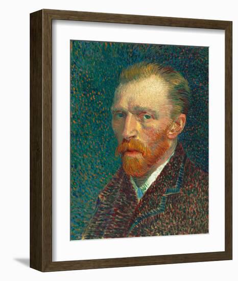 Self Portrait, 1887-Vincent van Gogh-Framed Art Print