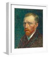 Self Portrait, 1887-Vincent van Gogh-Framed Art Print