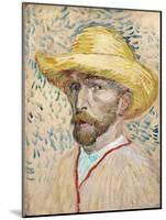 Self-Portrait, 1887-Vincent van Gogh-Mounted Giclee Print