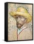 Self-Portrait, 1887-Vincent van Gogh-Framed Stretched Canvas