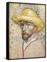 Self-Portrait, 1887-Vincent van Gogh-Framed Stretched Canvas