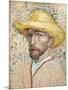 Self-Portrait, 1887-Vincent van Gogh-Mounted Giclee Print