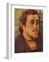 'Self Portrait', 1888-1889, (1936)-Paul Gauguin-Framed Giclee Print