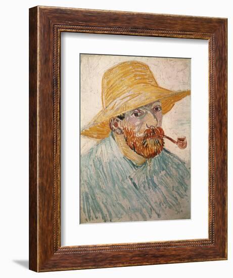 Self Portrait, 1888-Vincent van Gogh-Framed Giclee Print