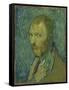 Self-Portrait, 1889 (Oil on Canvas)-Vincent van Gogh-Framed Stretched Canvas