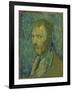 Self-Portrait, 1889 (Oil on Canvas)-Vincent van Gogh-Framed Giclee Print