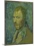 Self-Portrait, 1889 (Oil on Canvas)-Vincent van Gogh-Mounted Giclee Print