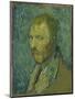 Self-Portrait, 1889 (Oil on Canvas)-Vincent van Gogh-Mounted Giclee Print