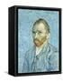 Self Portrait, 1889-Vincent van Gogh-Framed Stretched Canvas