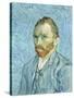 Self Portrait, 1889-Vincent van Gogh-Stretched Canvas