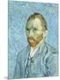 Self Portrait, 1889-Vincent van Gogh-Mounted Premium Giclee Print