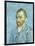 Self Portrait, 1889-Vincent van Gogh-Framed Giclee Print