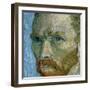 Self Portrait, 1889-Vincent van Gogh-Framed Giclee Print