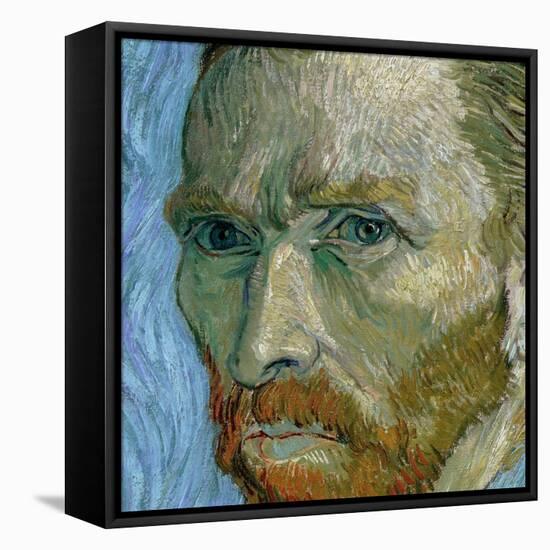 Self Portrait, 1889-Vincent van Gogh-Framed Stretched Canvas